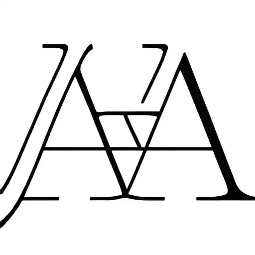 i need three letther A, like AAA for represent my wife and my sons tattoo design idea