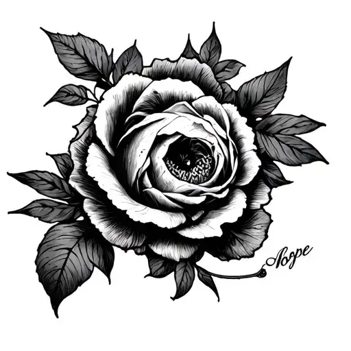 hope is not a strategy tattoo design idea