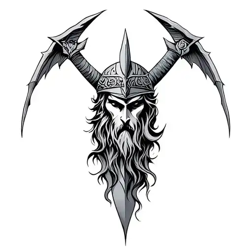 Filler Norse Mythology tattoo design idea