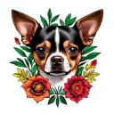 small-medium tattoo symbolizing my Black and Mexican roots — father from Chihuahua, mother from Illinois — in neo-tradit tattoo design idea