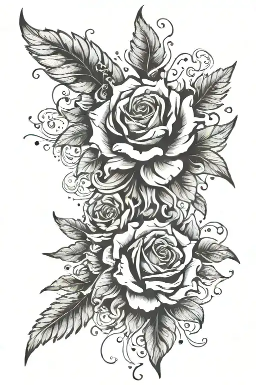 everything happens for a reason tattoo design idea