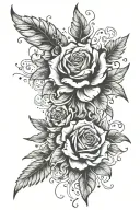 everything happens for a reason tattoo design idea