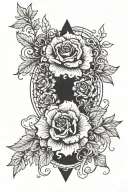 everything happens for a reason tattoo design idea