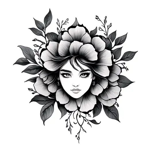 Ruhi tattoo design idea