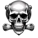 Claddagh Ring skull inside coming tattoo design idea