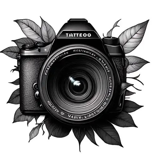 photography themed tattoo tattoo design idea