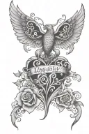 loyalty over love tattoo design idea