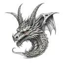 Dacian Draco tattoo design idea