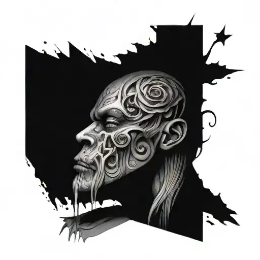 I think therefore I am tattoo design idea