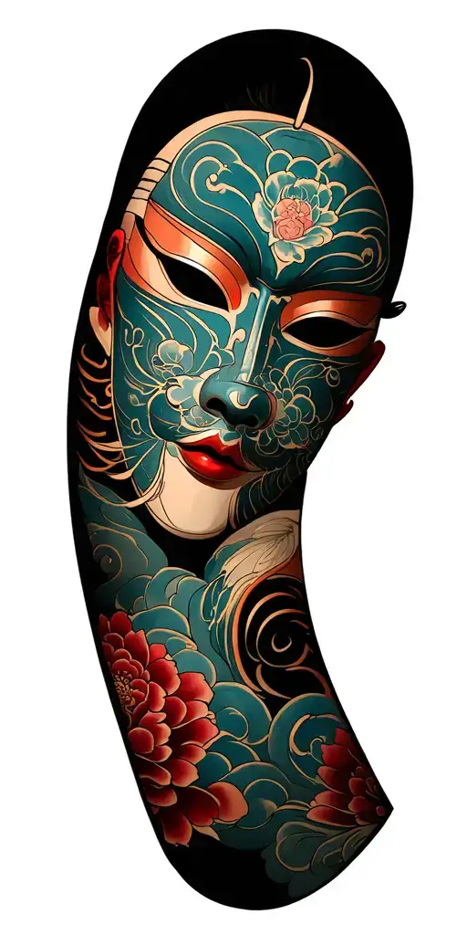 they mask tattoo design idea