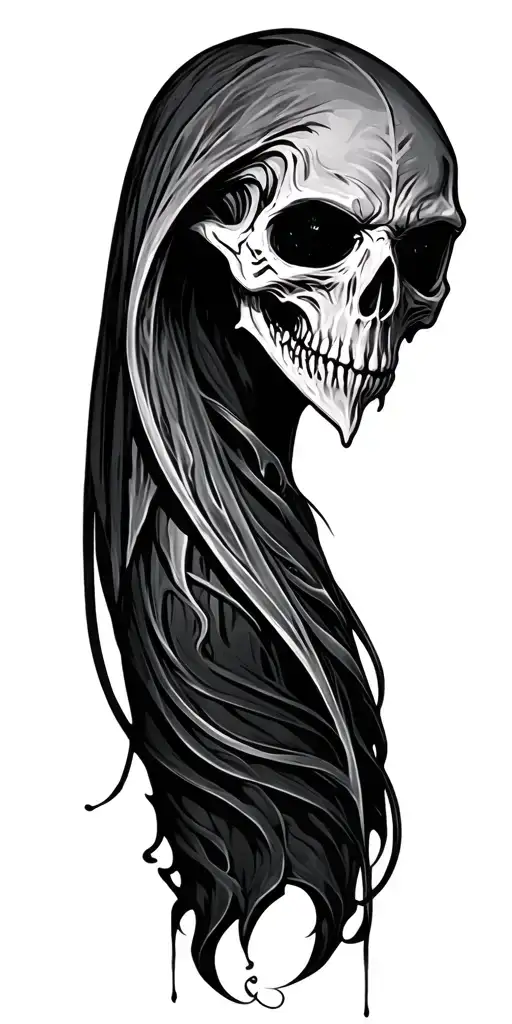 harry potter death eater tattoo design idea