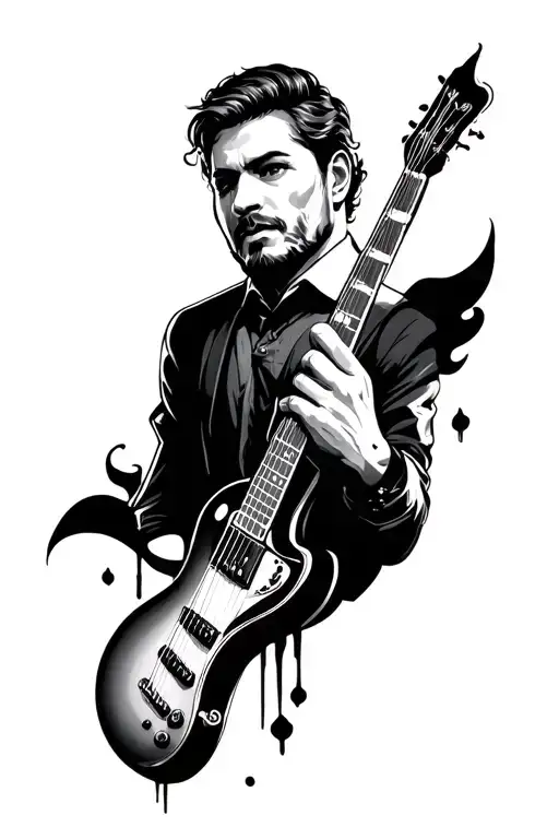 Hand band tattoo for men music lover opening up fantasies tattoo design idea