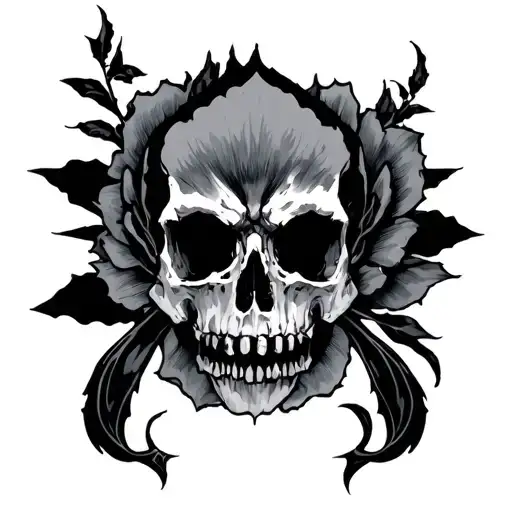 oubaitori tattoo design idea