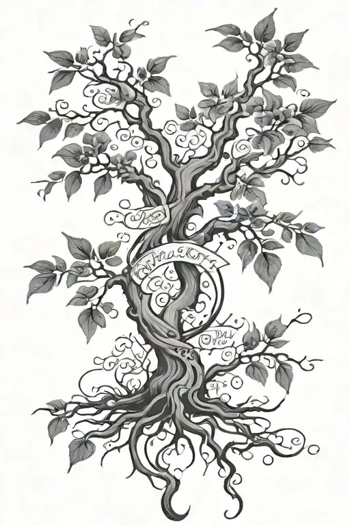 Poison Tree poem written in elegant calligraphy tattoo design idea
