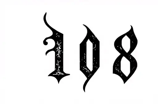 "1998" tattoo design idea