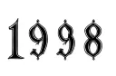 "1998" tattoo design idea