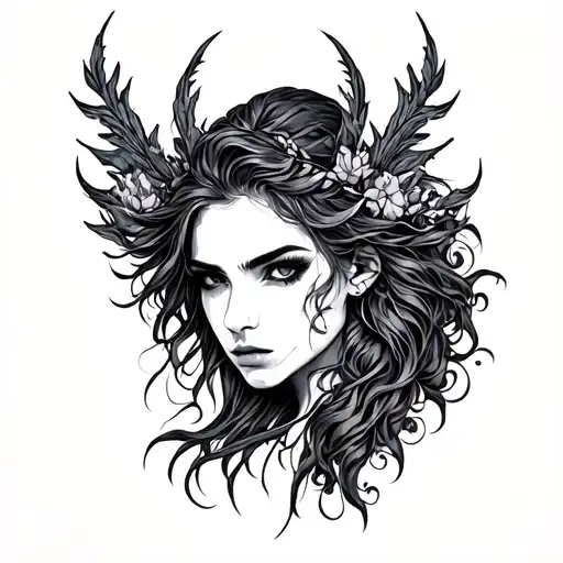 Brave tattoo design idea