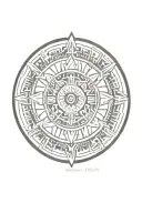 aztec calendar tattoo design idea