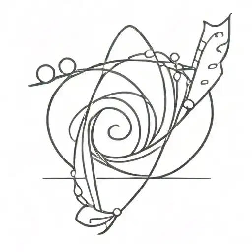 Design a tattoo design for me that is minimal and is an interaction of motivation after failure Hopeful at the same time tattoo design idea