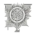 number 24 8 tattoo design idea