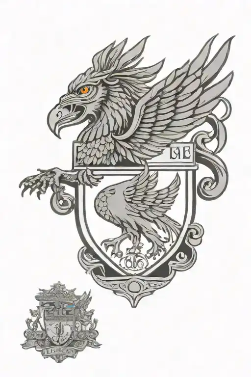 Liverpool FC Liverbird, forrest, man walking with two girls tattoo design idea