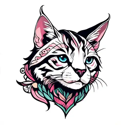 animal tattoo design idea