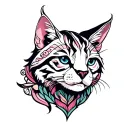 animal tattoo design idea