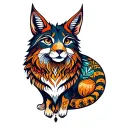 animal tattoo design idea