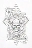 aces and eights tattoo tattoo design idea