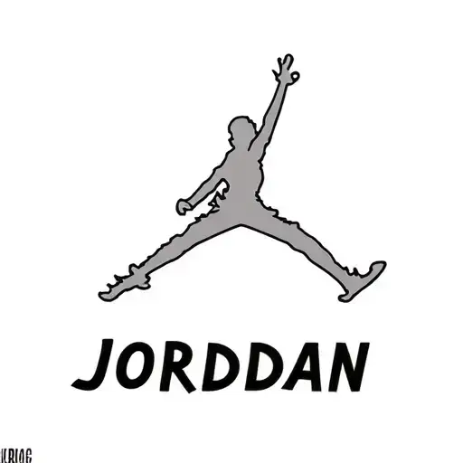 jordan jumpman logo with 23 and signature  tattoo design idea