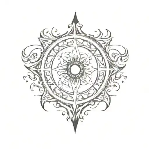 throne of glass tattoo design idea