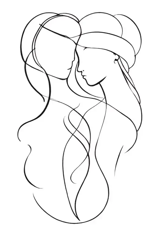 Venus & Lucia tattoo design idea