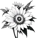Edelweiss tattoo design idea