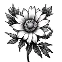 Edelweiss tattoo design idea