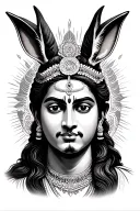 Hare Krishna hare ram tattoo design idea