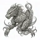 strong enough tattoo design idea