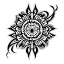 hmong tribal tattoo design inspired tattoo design idea