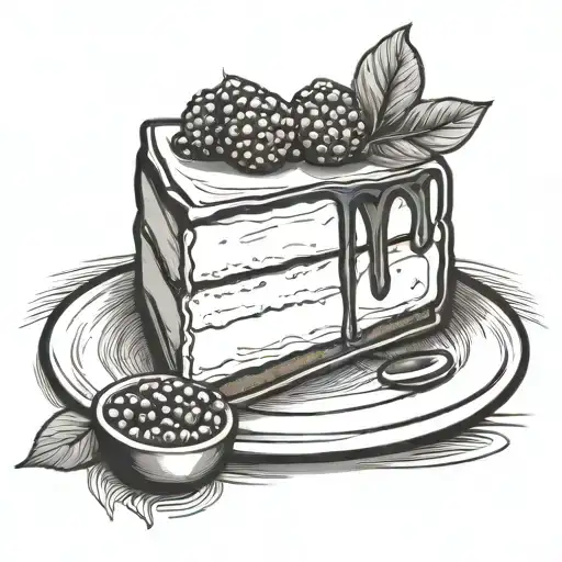 New York Cheesecake tattoo design idea