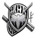 harley bar and shield tattoo design idea