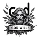 God wills tattoo design idea