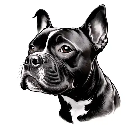 Infinty Koru Staffy Femine tattoo design idea