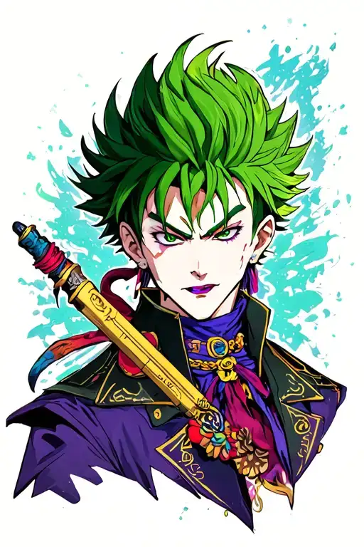 hisoka hunter x hunter tattoo design idea