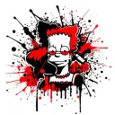 Lisa Simpson tattoo design idea