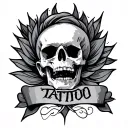 2000 written tattoo design idea