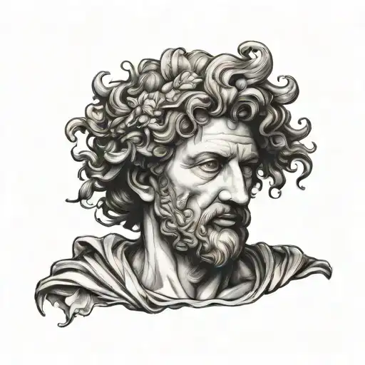 stoicism four virtues marcus aurelius tattoo design idea