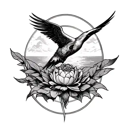 Allegory Letering tattoo design idea