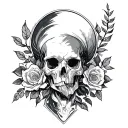 Allegory Letering tattoo design idea