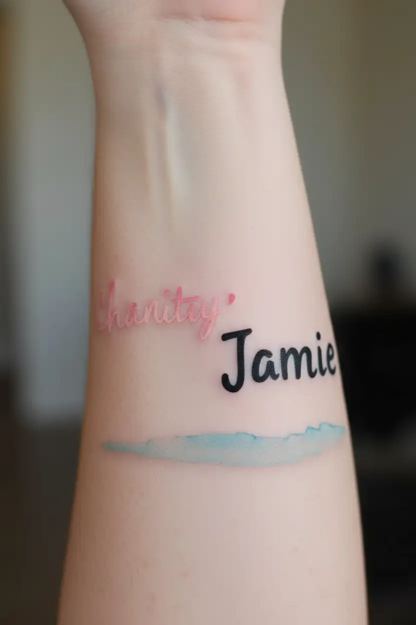 "Jamie" Chastity tattoo design idea