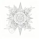 Everything happens for a reason tattoo design idea