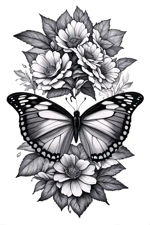 butterfly effect tattoo design idea
